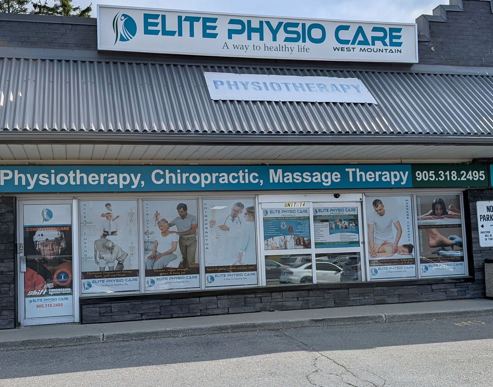Elite Physio Care Hamilton clinic building